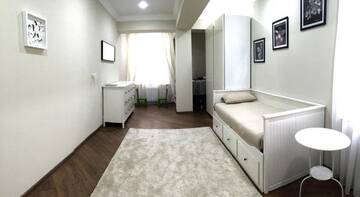 Фото номера Апартаменты Делюкс Гостиница Alpha Apartments Voykova г. Сочи 2