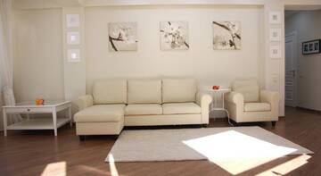Фото номера Апартаменты Делюкс Гостиница Alpha Apartments Voykova г. Сочи 9