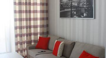 Фото номера Апартаменты с 3 спальнями Гостиница Apartsochi Premium Апартаменты г. Сочи 2