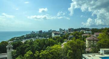 Фото номера Апартаменты Делюкс Гостиница Apartsochi Premium Апартаменты г. Сочи 6