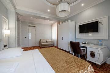 Фото номера Эксклюзивный люкс с балконом Гостиница Fidan Spa Hotel Sochi г. Сочи 4