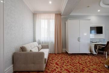 Фото номера Эксклюзивный люкс с балконом Гостиница Fidan Spa Hotel Sochi г. Сочи 3