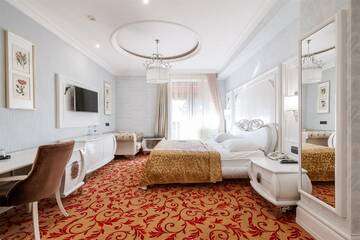 Фото номера Эксклюзивный люкс с балконом Гостиница Fidan Spa Hotel Sochi г. Сочи 7