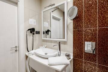 Фото номера Эксклюзивный люкс с балконом Гостиница Fidan Spa Hotel Sochi г. Сочи 10