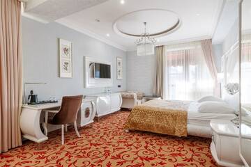 Фото номера Эксклюзивный люкс с балконом Гостиница Fidan Spa Hotel Sochi г. Сочи 6