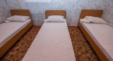 Фото номера Трехместный номер с общей ванной комнатой Гостиница Guest House Chayka г. Сочи 7