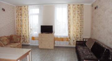 Фото номера Апартаменты-студио с видом на море Апартаменты Apartment na Zagorodnoy г. Сочи 3