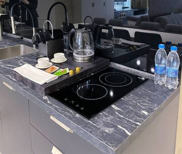 Фото номера Апартаменты Studio Garden без балкона Апарт-отели Апарт-отель МЕТРОПОЛЬ г. Сочи 7
