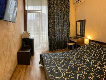 Фото номера Номер с балконом и видом на море-- Курортный пр.75/1 Апартаменты Golden Holiday Apartments г. Сочи 9