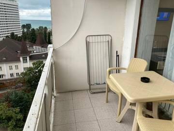 Фото номера Номер с балконом и видом на море-- Курортный пр.75/1 Апартаменты Golden Holiday Apartments г. Сочи 3