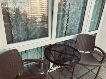 Фото номера Люкс с 2 спальнями ( вид на море) - Курортный пр.,75/1 Апартаменты Golden Holiday Apartments г. Сочи 5