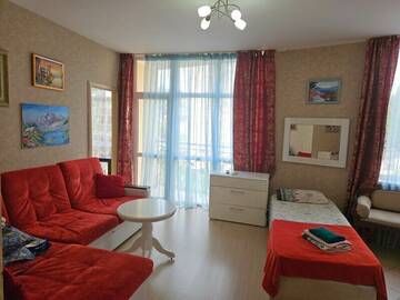Фото номера Апартаменты c 2 комнатами ( ул. Грибоедова, 10Б) Апартаменты Golden Holiday Apartments г. Сочи 5
