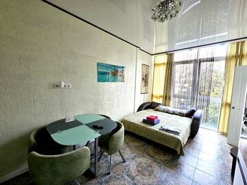 Фото номера Студия Deluxe - Курортный пр.,75/1 Апартаменты Golden Holiday Apartments г. Сочи 2
