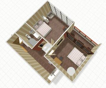 Фото номера Люкс с 2 спальнями ( вид на море) - Курортный пр.,75/1 Апартаменты Golden Holiday Apartments г. Сочи 11