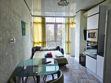 Фото номера Студия Deluxe - Курортный пр.,75/1 Апартаменты Golden Holiday Apartments г. Сочи 7