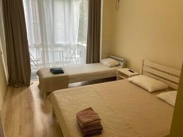 Фото номера Апартаменты с 1 спальней - Курортный пр.75/1 Апартаменты Golden Holiday Apartments г. Сочи 5