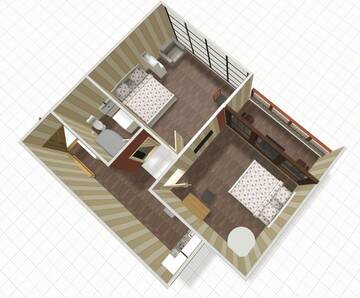Фото номера 2-комнатные апартаменты люкс Апартаменты Golden Holiday Apartments г. Сочи 15