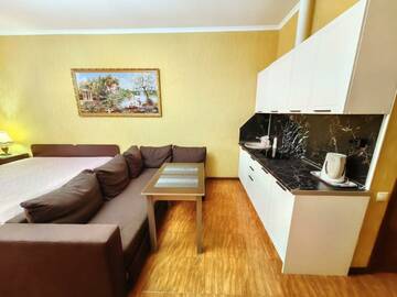 Фото номера 1-комнатные апартаменты стандарт Гостиница Art Home г. Сочи 11