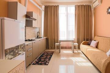 Фото номера 4-местные 1-комнатные апартаменты стандарт Гостиница Art Home г. Сочи 8
