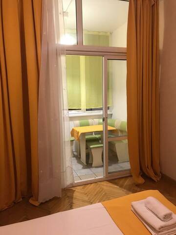 Фото номера Апартаменты с видом на сад Гостиница Joy Apartments г. Сочи 5