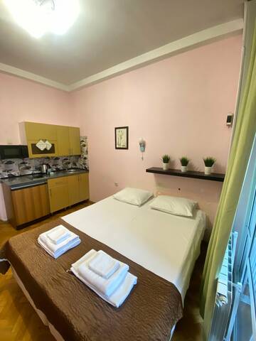 Фото номера Апартаменты с 1 спальней Гостиница Joy Apartments г. Сочи 3