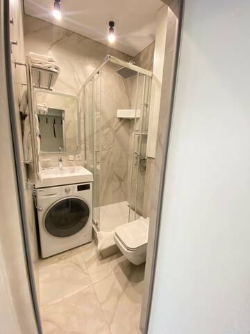 Фото номера Улучшенные апартаменты Гостиница Joy Apartments г. Сочи 8