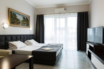 Фото номера Полулюкс 4 местный Гостиница Mini Hotel Parus г. Сочи 9